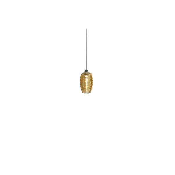 Vistosi Damasco Suspension Amber D7