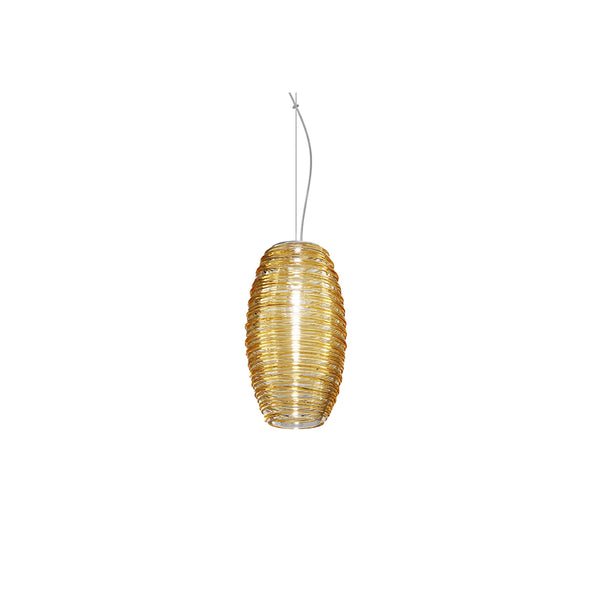 Vistosi Damasco Suspension Amber D20