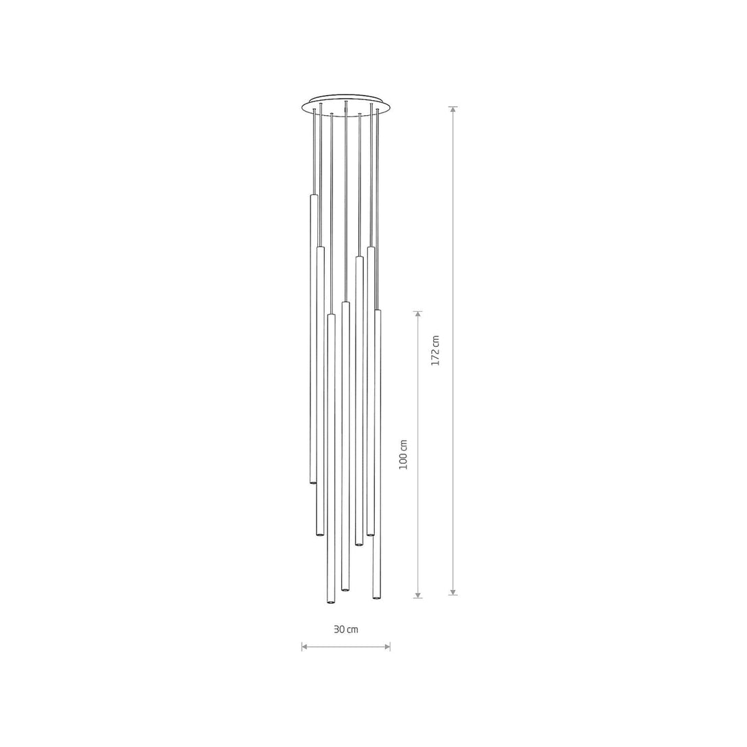 Lampade a sospensione Nowodvorski Laser Sospensione VII 1000