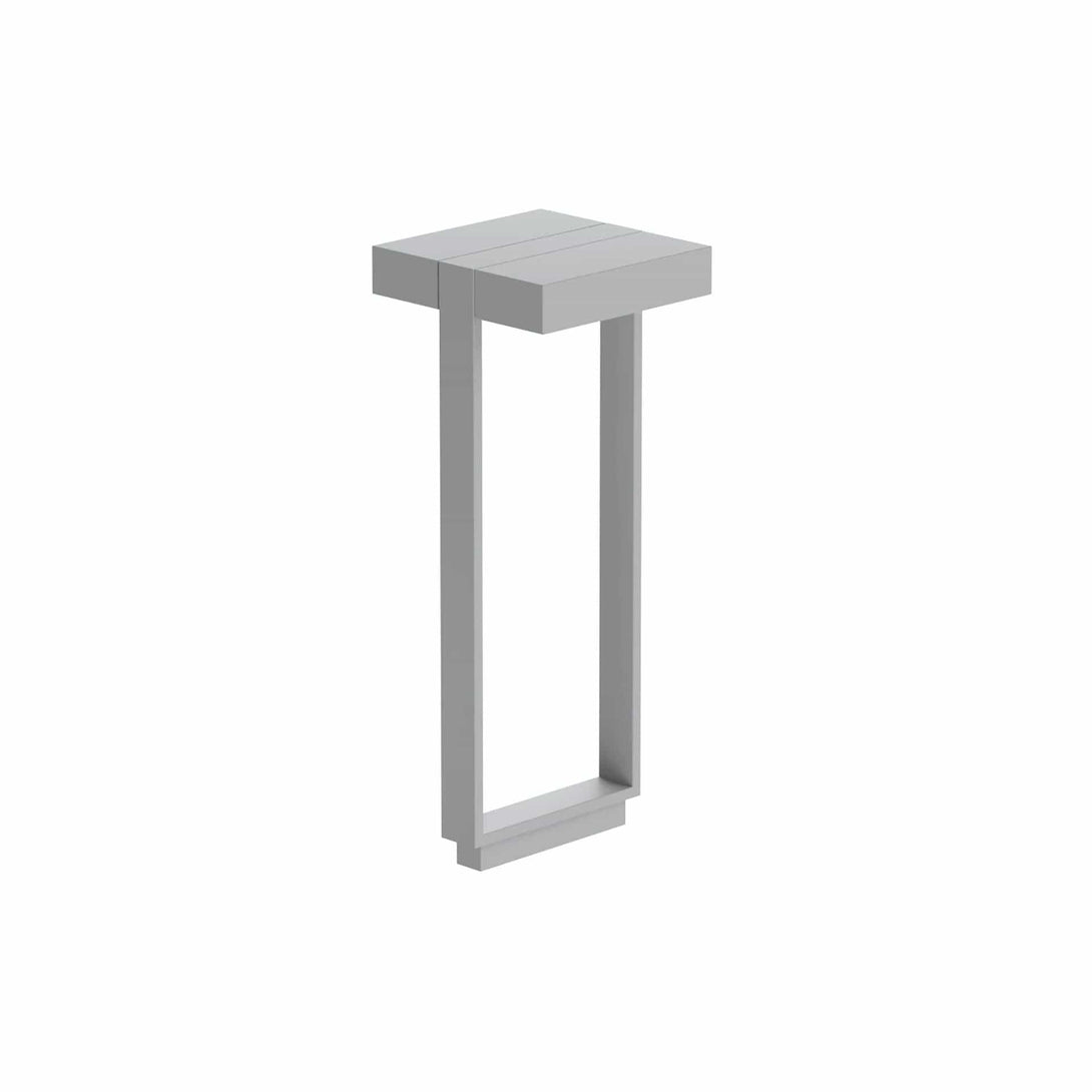 Lampade da esterni Flos Mile Bollard 2 600 Double Terra 3000K Outdoor Grigio F015J32A006