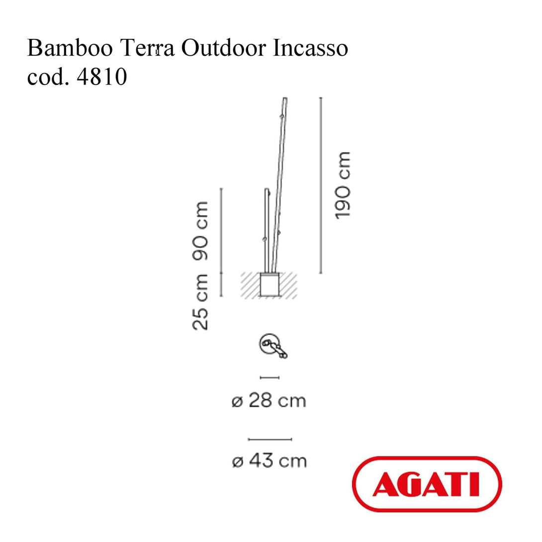 Vibia Bamboo 4810 Terra Outdoor Incasso