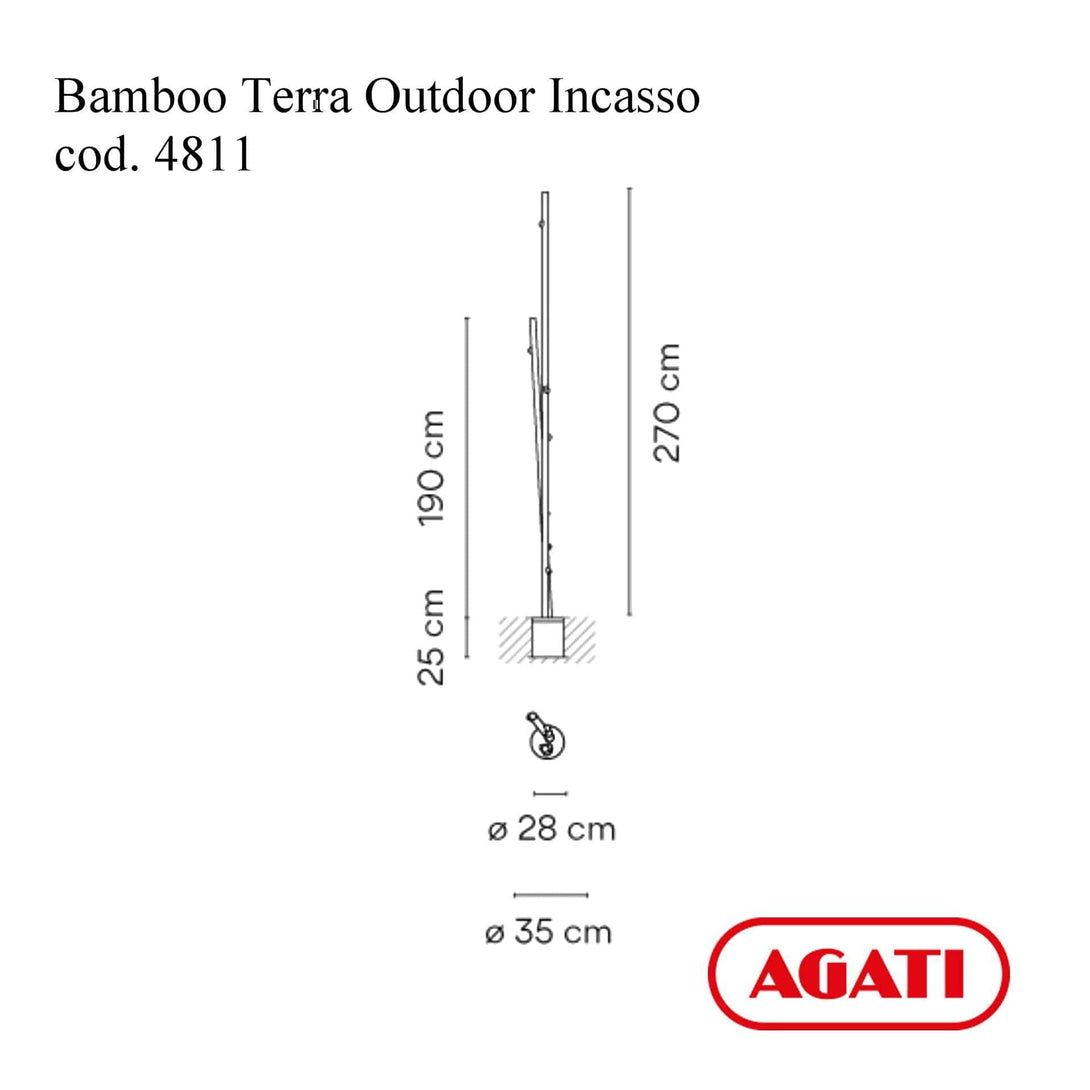 Vibia Bamboo 4811 Terra Outdoor Incasso