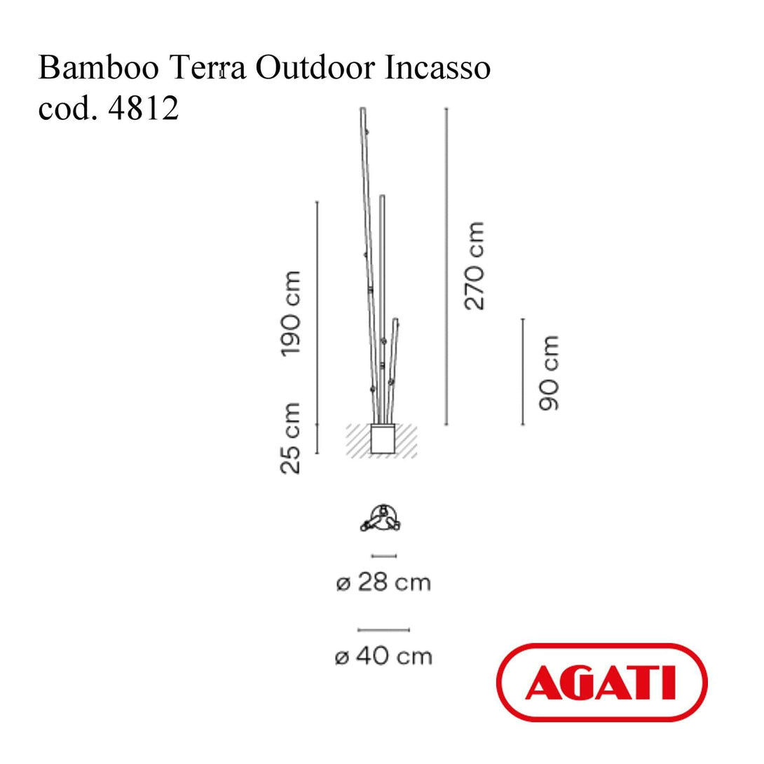 Vibia Bamboo 4812 Terra Outdoor Incasso