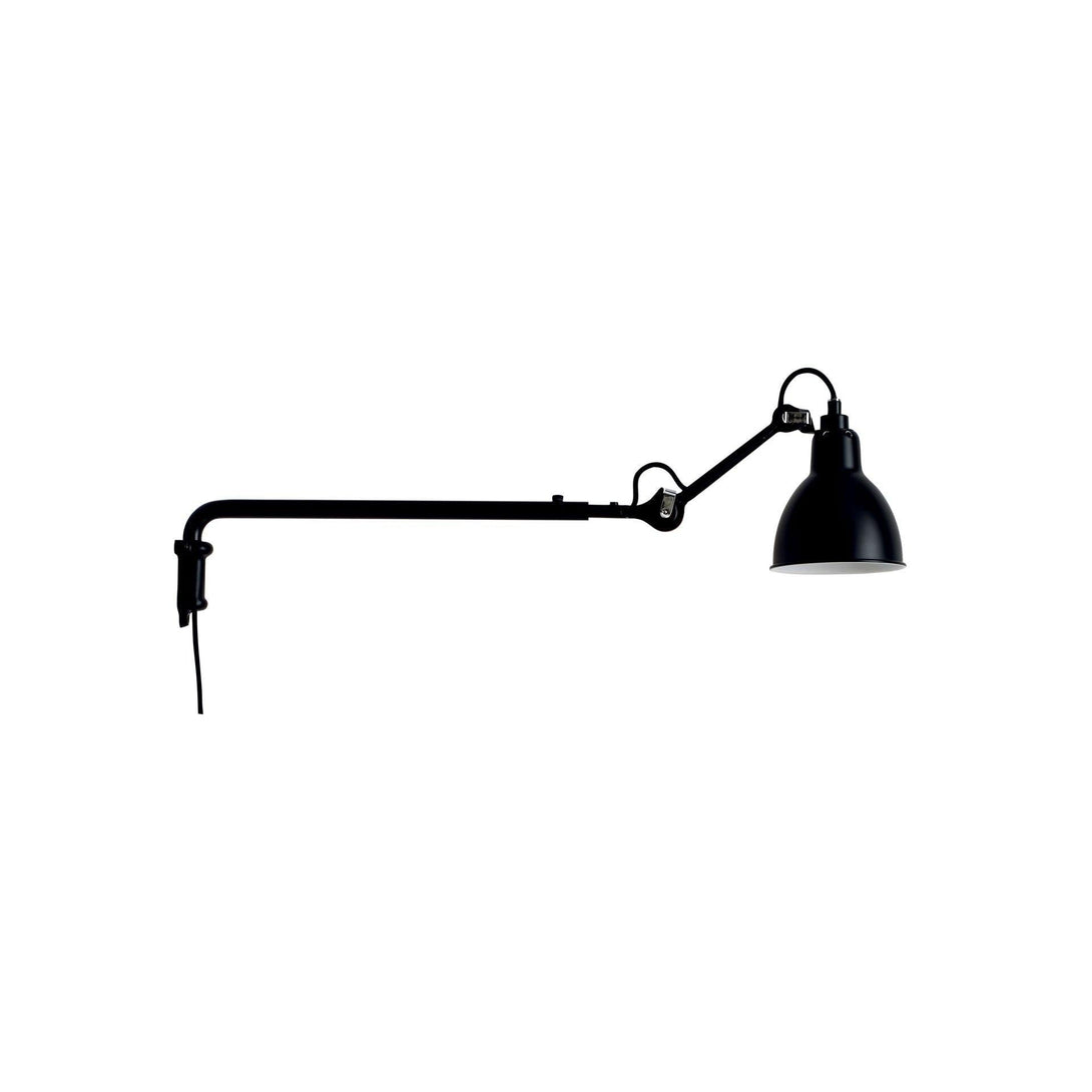 DCW Lampe Gras N.203 Parete Nero Rotondo