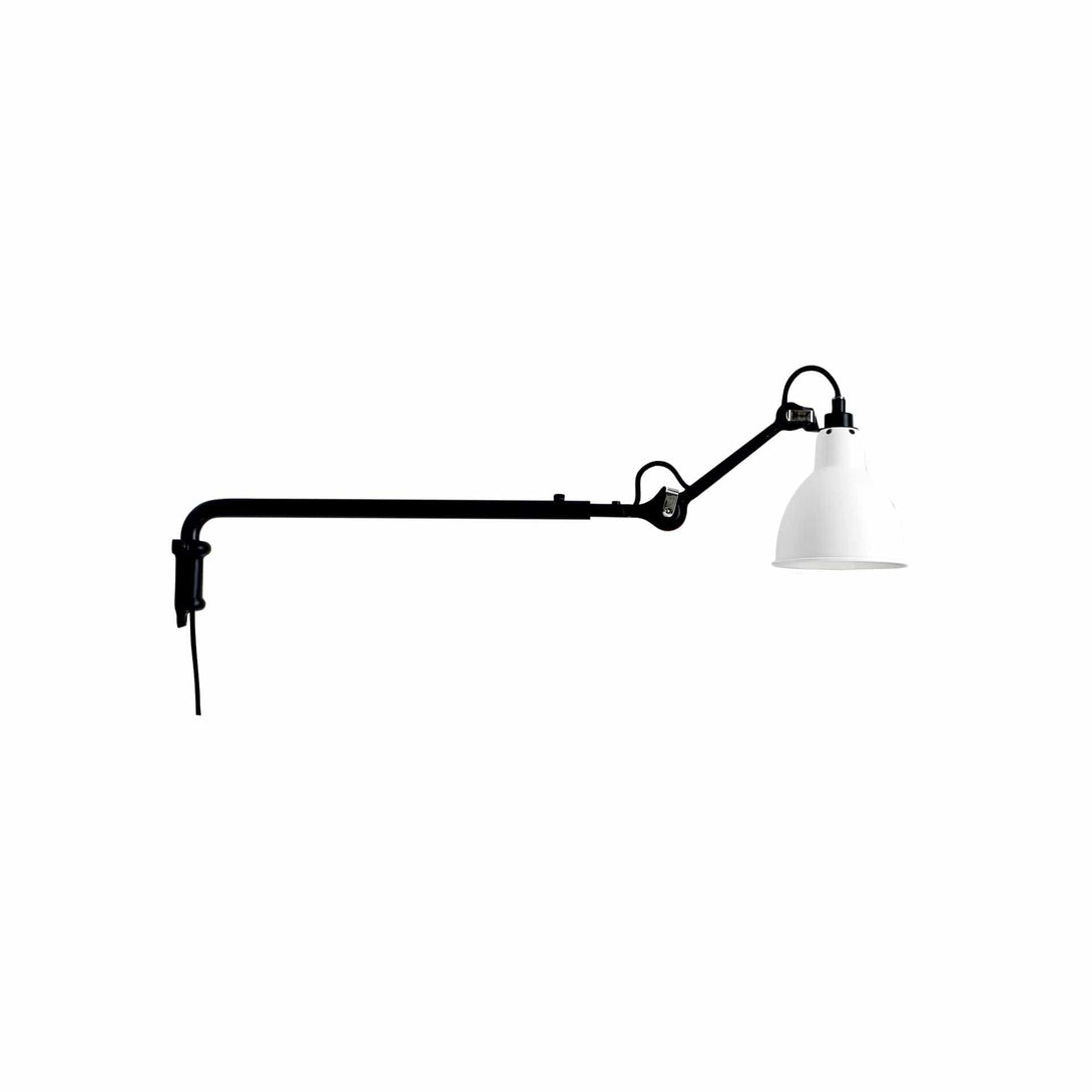 Lampade da parete DCW Lampe Gras N.203 Parete Nero Rotondo Bianco 3700677601933