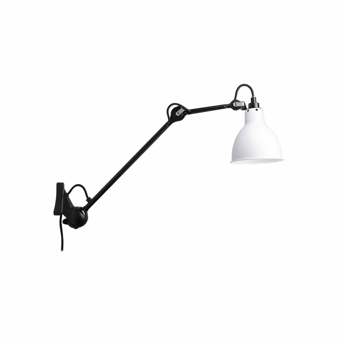 Lampade da parete DCW Lampe Gras N.222 Parete Nero Rotondo Bianco 3700677601667