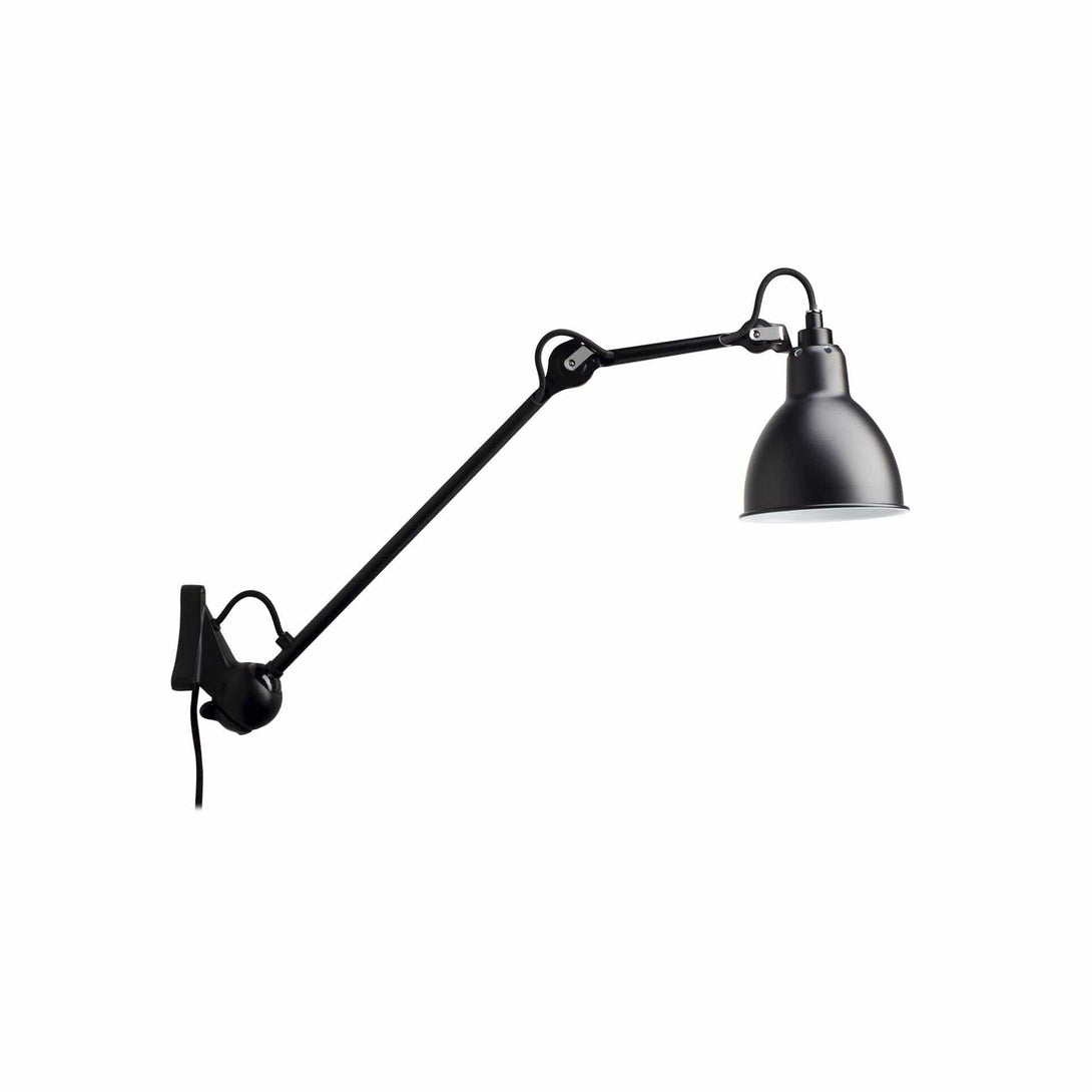 DCW Lampe Gras N.222 Parete Nero Rotondo