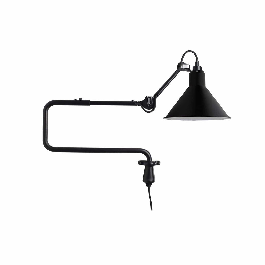 DCW Lampe Gras N.303 Parete Nero Conico