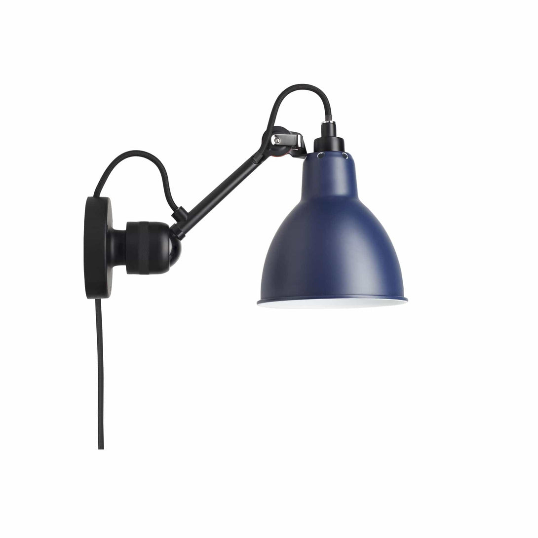 Lampade da parete DCW Lampe Gras N.304 CA Parete Rotondo Blu 3700677601186