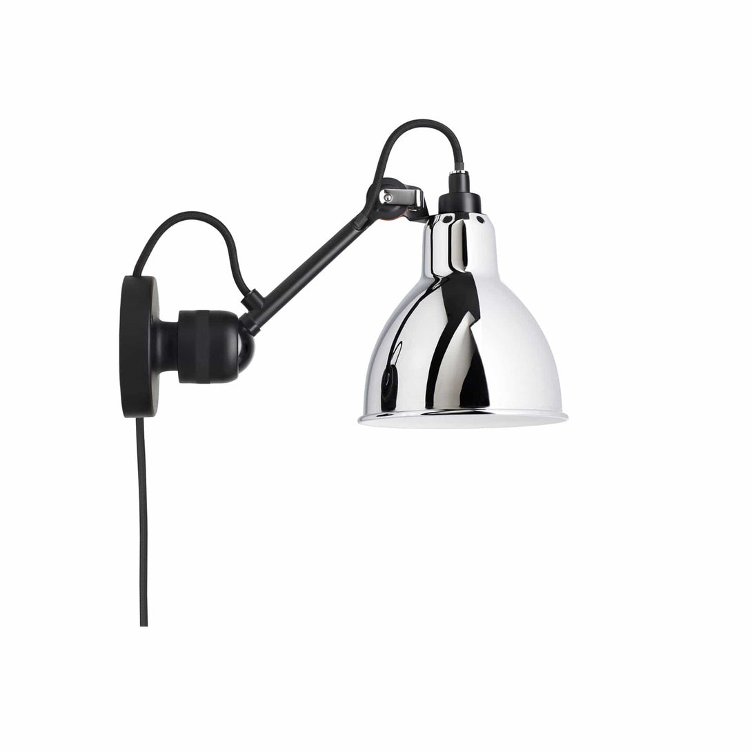 Lampade da parete DCW Lampe Gras N.304 CA Parete Rotondo Cromo 3700677601193