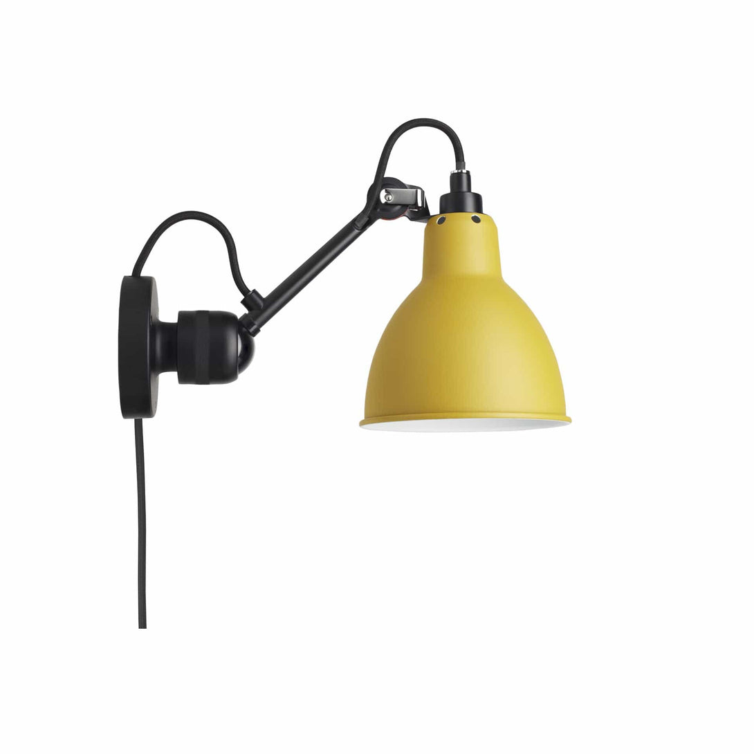 Lampade da parete DCW Lampe Gras N.304 CA Parete Rotondo Giallo 3700677601179