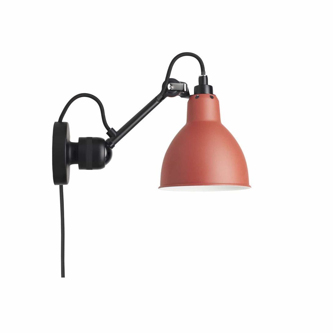 Lampade da parete DCW Lampe Gras N.304 CA Parete Rotondo Rosso 3700677601162