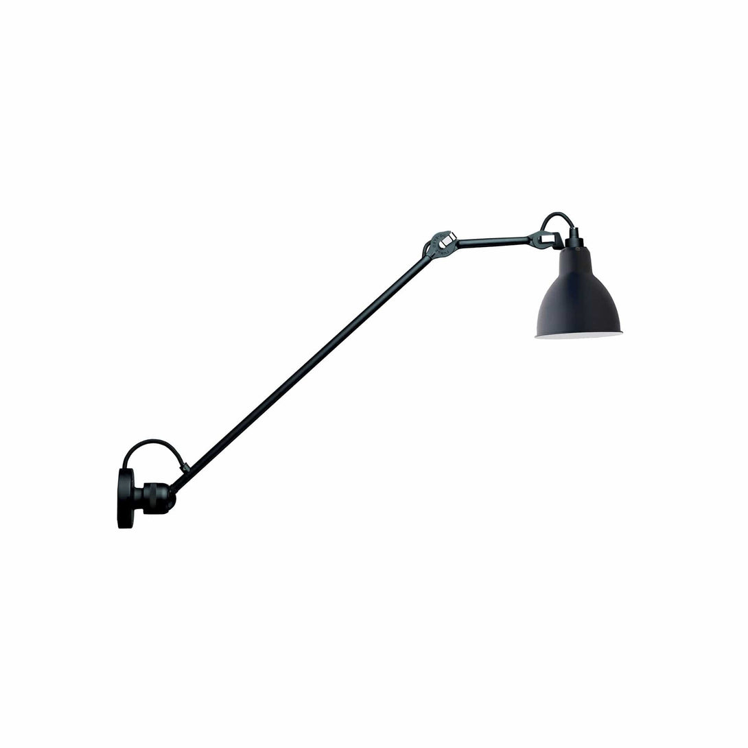 Lampade da parete DCW Lampe Gras N.304 L60 Parete Rotondo Blu 3700677601469