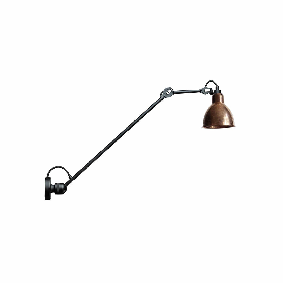 Lampade da parete DCW Lampe Gras N.304 L60 Parete Rotondo Rame grezzo 3700677621108