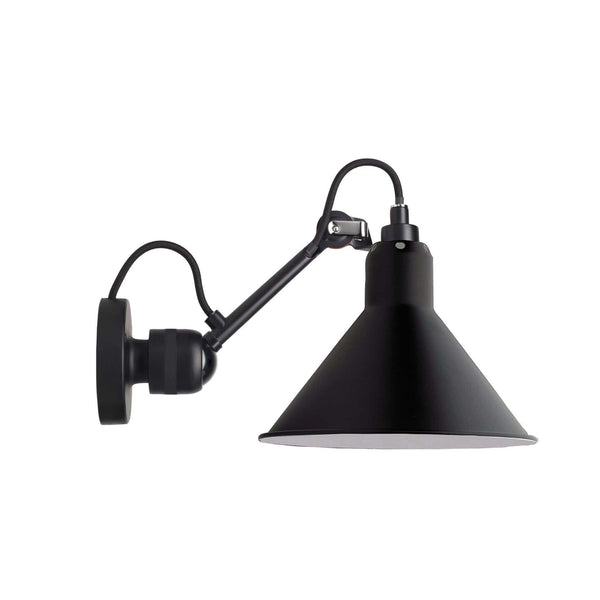 DCW Lampe Gras N.304 Parete Nero Conico