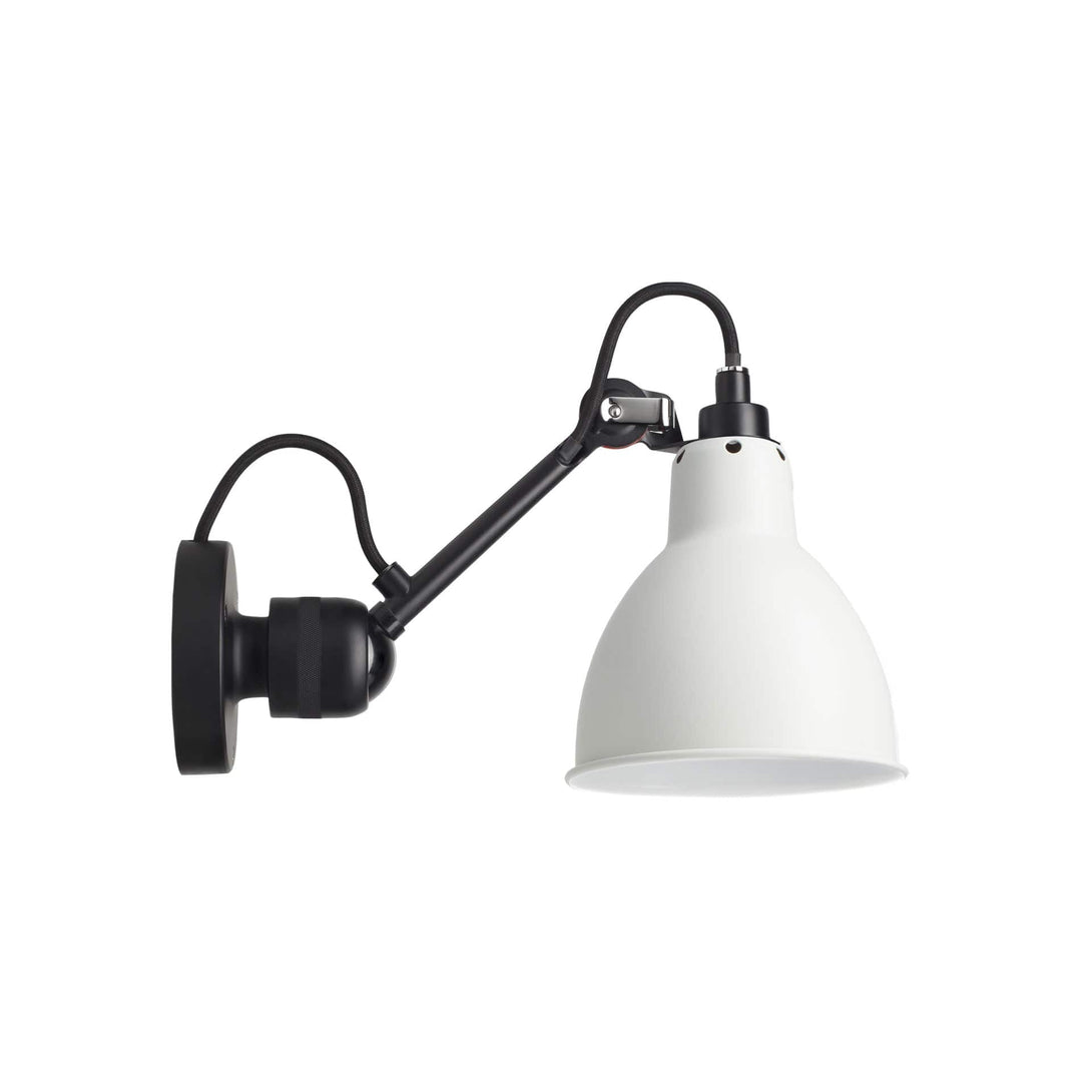 Lampade da parete DCW Lampe Gras N.304 Parete Nero Rotondo Bianco 3700677600844