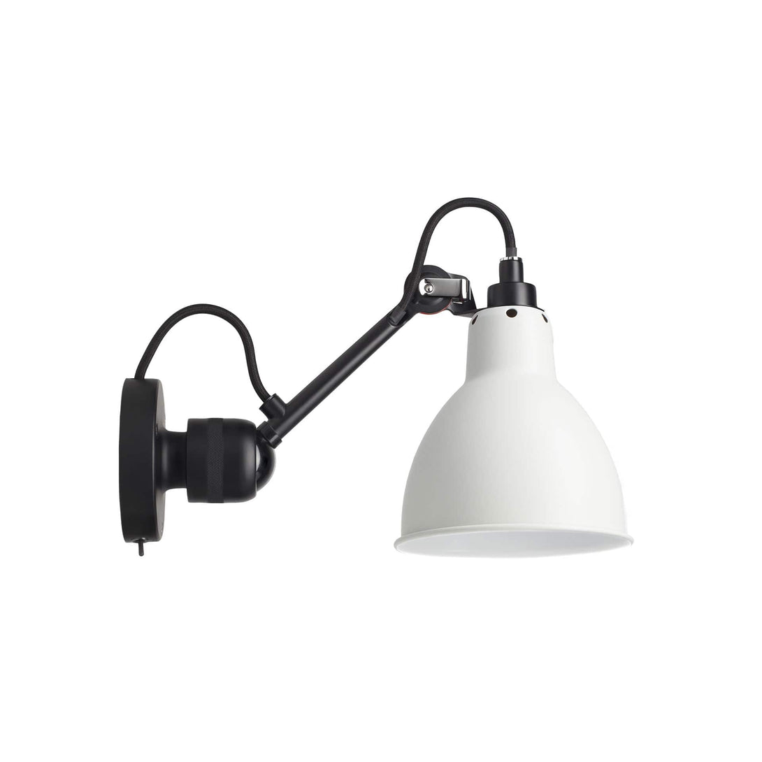 Lampade da parete DCW Lampe Gras N.304 SW Parete Nero Rotondo Bianco 3700677601025