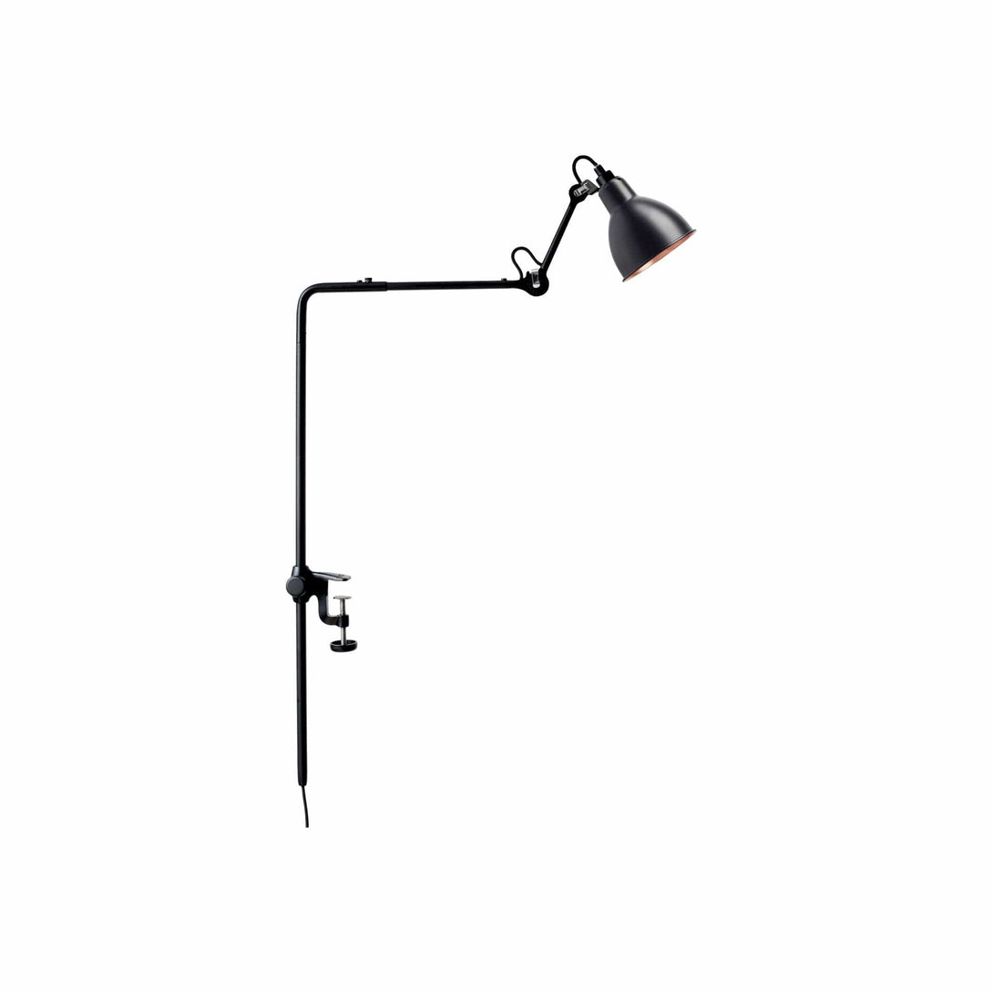 Lampade da tavolo DCW Lampe Gras N.226 Tavolo Rotondo Nero/Rame 3700677603562