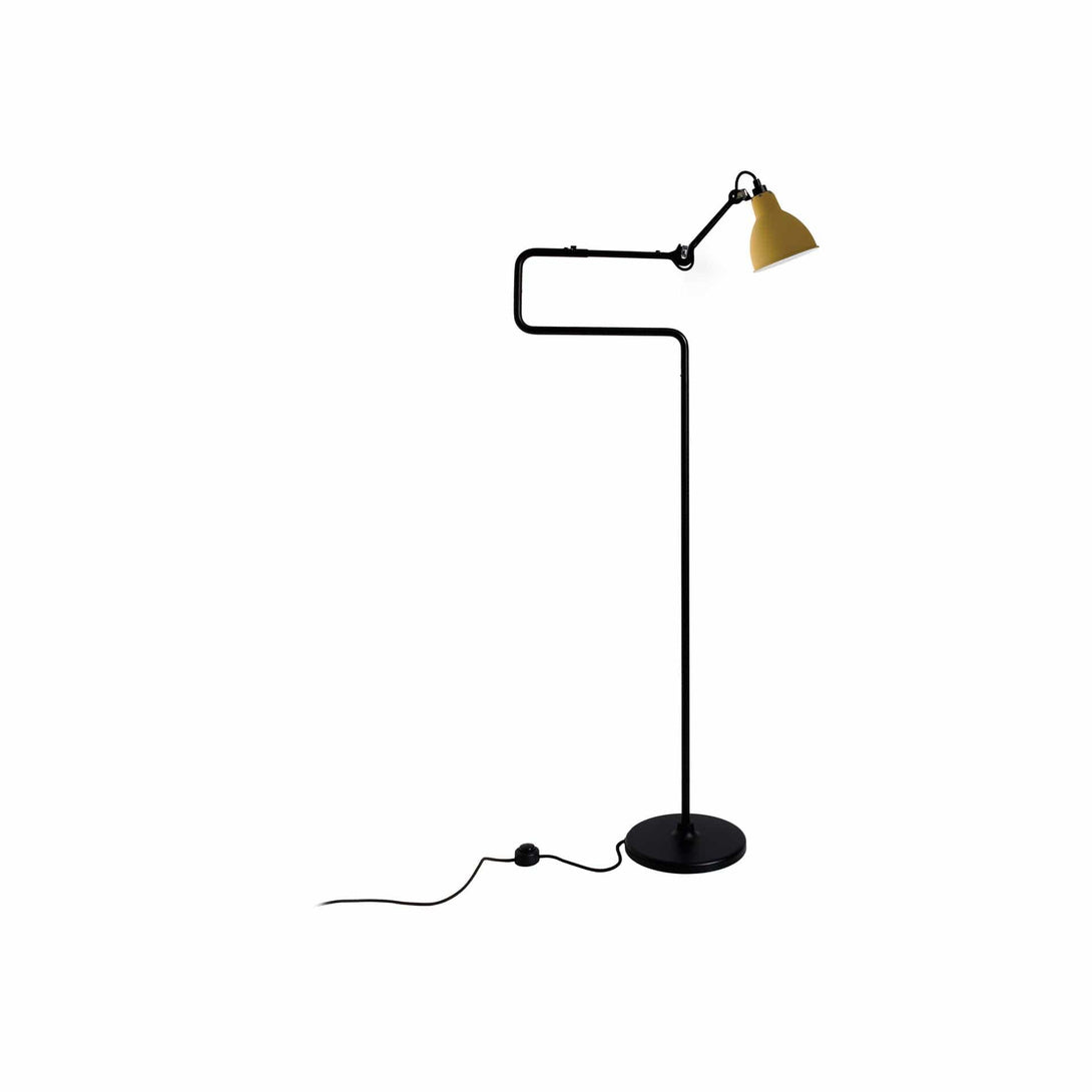 Lampade da terra DCW Lampe Gras N.411 Terra Rotondo Giallo 3700677603791